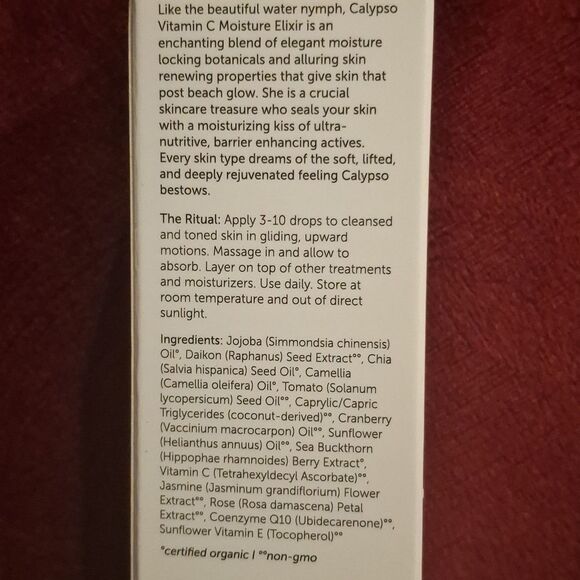 Calypso Vitamin C Moisture Elixir Serum from Earth Harbor - Picture 7 of 7